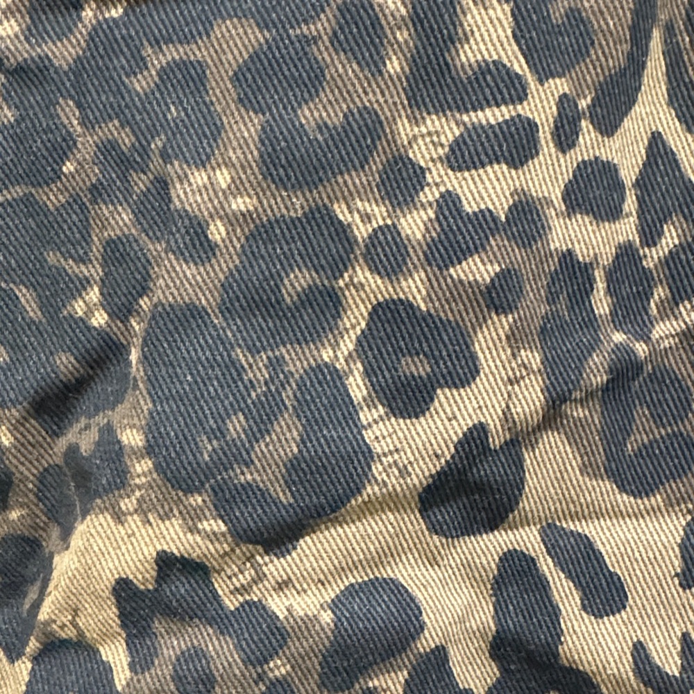 Cider Leopard Print Overalls with Brown Straps NWT - Picture 2 of 3